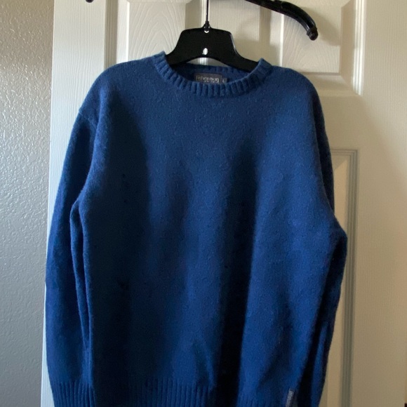 Men’s Shetland wool sweater - Picture 1 of 9